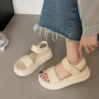 [ORDER] Sandal đế bằng quai dán (ảnh thật ở cuối)