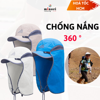 Mũ Trùm Đầu Gáy Chống Nắng che gáy chạy trail chạy bộ câu cá Aonijie E4089