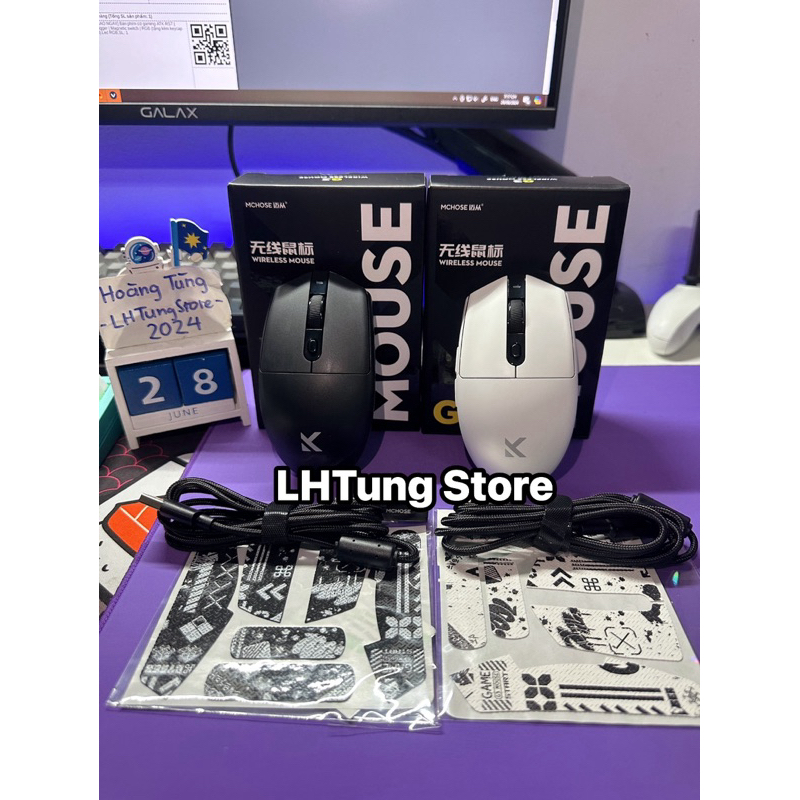 [SẴN GIAO NGAY] Chuột không dây Mchose G3 V2 Pro | G3 Ultra | 3 mode | PAW3395 | 8K | BigBuy360 - bigbuy360.vn