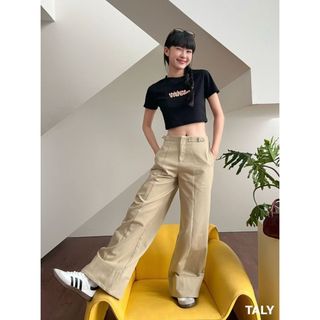 TALY - Quần dài khaki Yelet