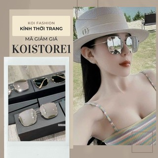 Kính mắt thời trang nam nữ, kính nam nữ gọng trong chống tia uv400 phong cách thời trang hàn quốc