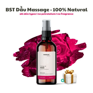 Dầu Massage Body Hermione Natural Life 100ml, Mát Xa Thư Giãn, Dưỡng Da Tự Nhiên