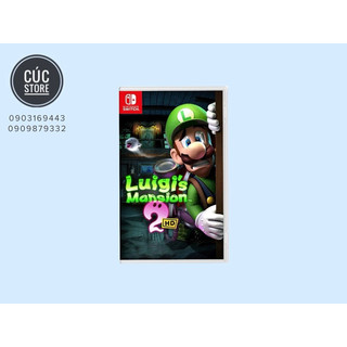 Băng chơi game Nintendo Switch: Luigi’s Mansion 2 HD