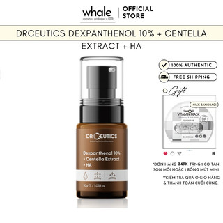 Serum b5 drceutics cấp ẩm và phục hồi da dexpanthenol 10% + centella extract + ha