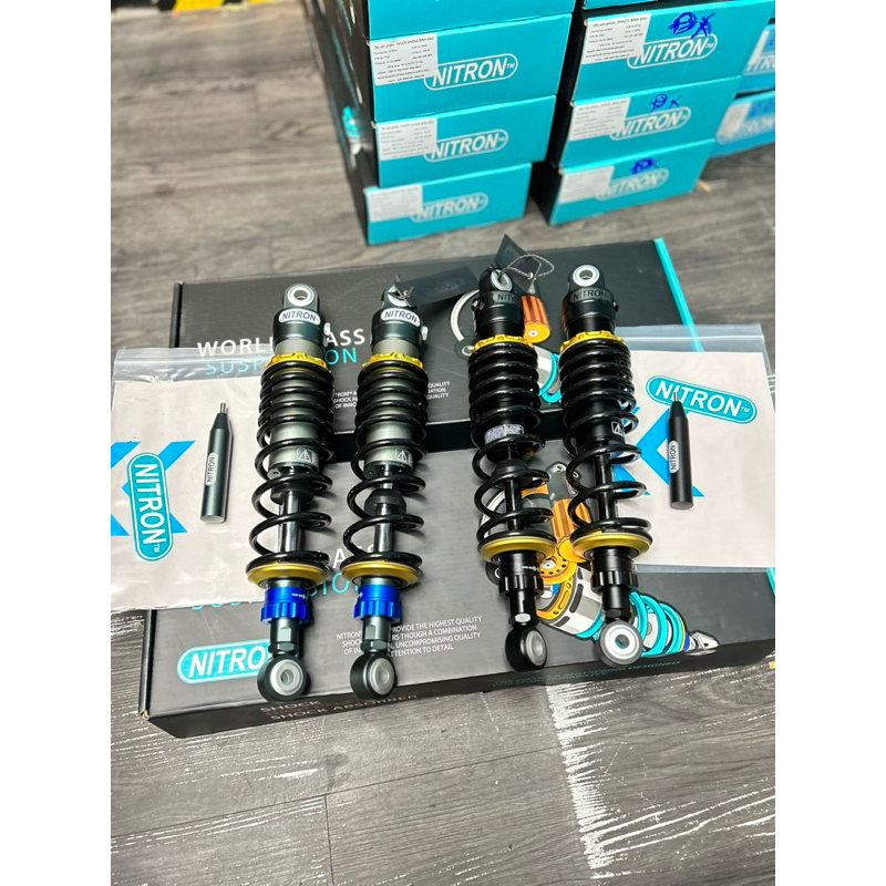 Phuộc Nitron DNA Wave Future AB Ab125 Ab150 Ab160 Pcx150 Pcx160 Quantum xe điện Vinfas feliz - Không bình dầu