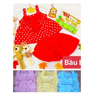 Bộ lụa dây bi bé