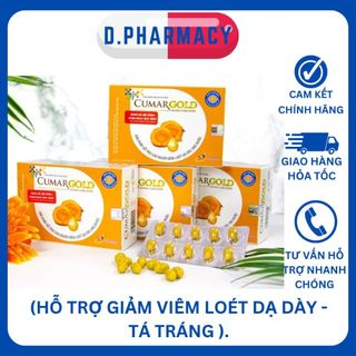 Cumargold New hoàn toàn mới cùng Gừng chuẩn hoá tiên tiến cho viêm loét dạ dày tá tràng