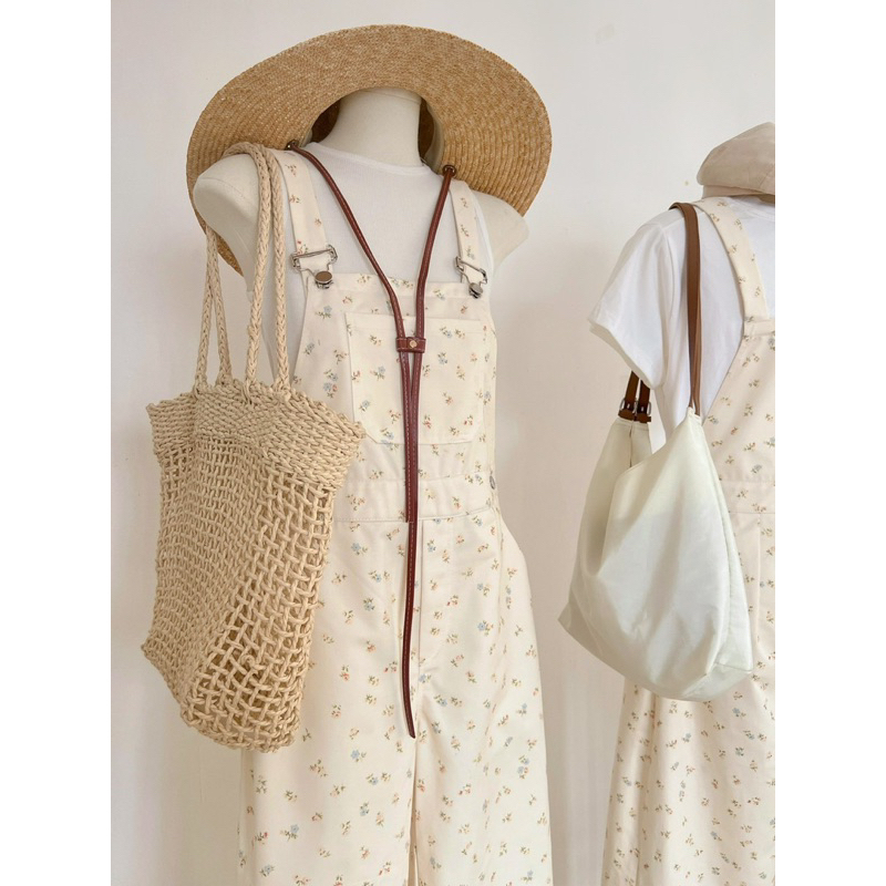 BUDDIES | Yếm khaki dài in hoạ tiết | BigBuy360 - bigbuy360.vn