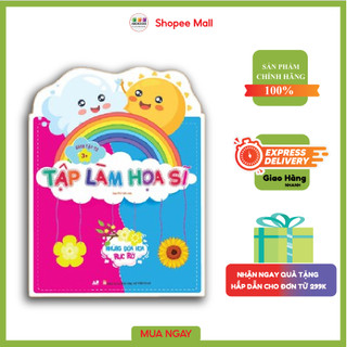 Sách - Tập Làm Họa Sĩ - Những Đóa Hoa Rực Rỡ