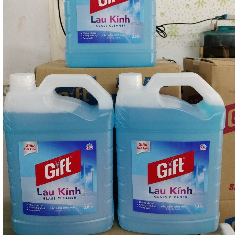 Nước lau kính Gift 3.8 lít