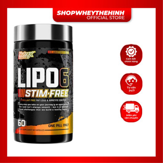 Lipo 6 đốt mỡ giảm cân cực mạnh nutrex research lipo 6 black ultra concentrate 60 viên