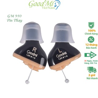 Tai nghe trợ thính Cho Người Già, Máy trợ thính siêu nhỏ Goodmi GM-910 .