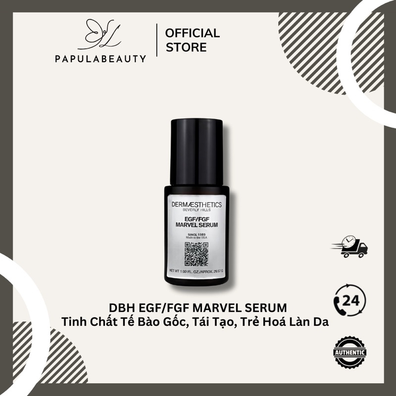 DBH Serum Tế Bào Gốc EGF/FGF Marvel Tái Tạo, Trẻ Hoá Làn Da