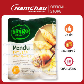 Bánh xếp Mandu CJ Food Bibigo 350g thịt và bắp
