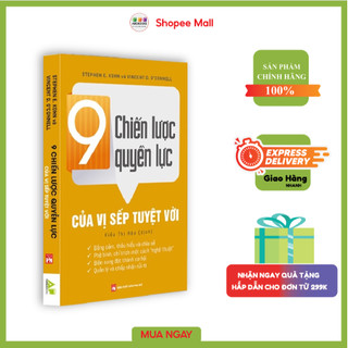 Sách - 9 Chiến Lược Quyền Lực Của Vị Sếp Tuyệt Vời
