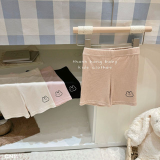 Quần legging bé gái, quần legging đùi bé gái thanh hằng baby 9kg - 21kg