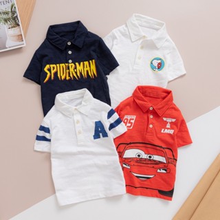 Áo Thun Có Cổ Cho Bé, Áo thun Polo Bé Trai size 10kg - 50kg tay ngắn chất vải cotton xược mềm mịn co giãn thoáng mát PL1