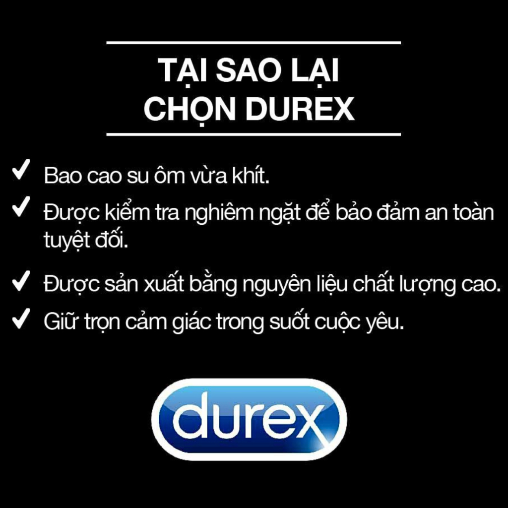 Bao Cao Su durex performa 12 bao kéo dài QHTD, mỏng nhẹ, hàng cty đầy đủ giấy tờ