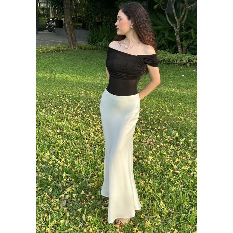 Chân Váy Lụa Mio Lady Cạp Ngang Rốn Dáng Dài Đuôi Cá Nhẹ Chất Lụa Hai Lớp - Miolady | BigBuy360 - bigbuy360.vn