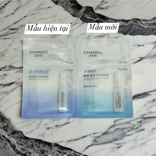 Mặt nạ Chando 2 bước Niacinamide 4% 5M - mẫu ngẫu nhiên