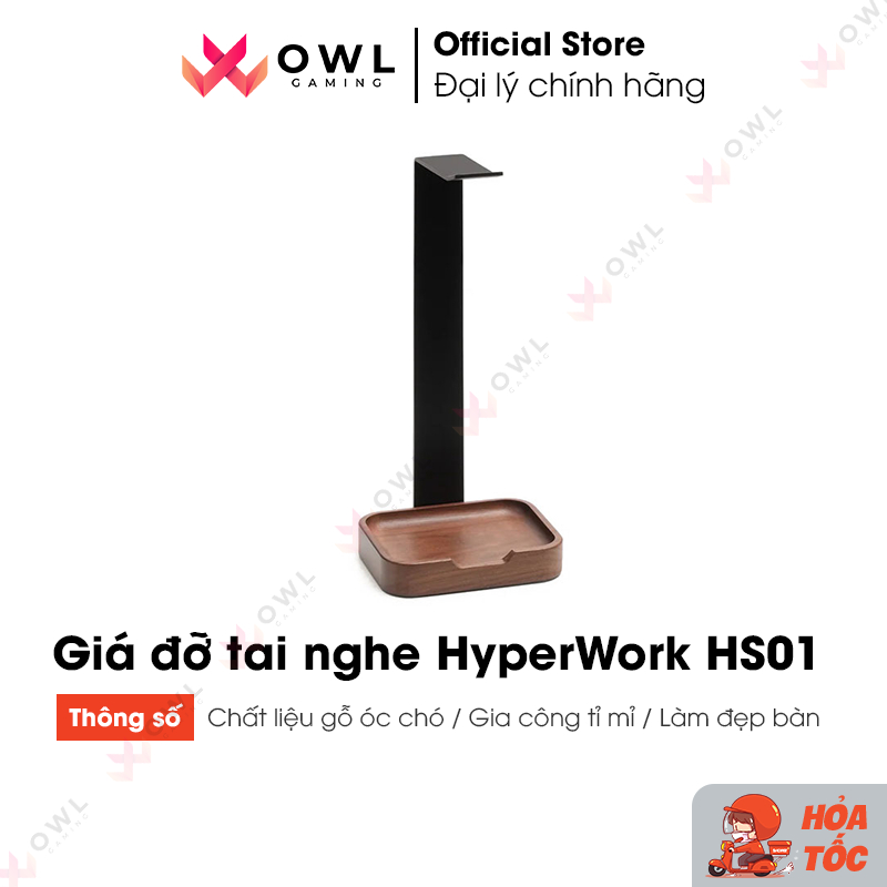 Giá đỡ tai nghe HyperWork HS01 (Hàng chính hãng)