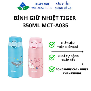 Bình Giữ Nhiệt Tiger 350ml MCT-A035 - Bảo hành 12 tháng