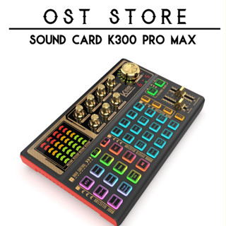 Sound Card K300 Pro Max Phiên Bản Mới Nhất 2024. Hỗ Trợ Livestream Bigo, Facebook...Tích Hợp Autotune. Bảo Hành 12 Tháng