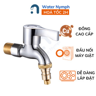 Vòi hồ, vòi nước máy giặt Waternymph bằng đồng cao cấp