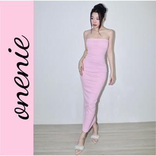 [ Onenie.stu ] Barbie Dress - Đầm body 2 dây dáng dài