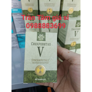 Syn 5 Siberian - Synchrovitals V , giúp tăng chức năng hô hấp và các vấn đề về phổi