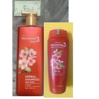 Sale Mạnh  ☘☘dầu gội thái dương 3 hương hoa 480ml ( hàng chính hãng ) và 200ml NGĂN NGỪA GÀU NGỨA HƯƠNG THƠM