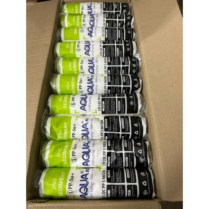 Thùng 50 lõi lọc số 1 Aqua
