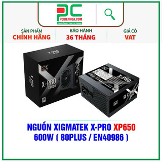 [Mã SPHACL7 giảm 6% đơn 1TR2] Nguồn máy tính XIGMATEK XPOWER 650 (EN42463)80PLUS WHITESản phẩm lý tưởng