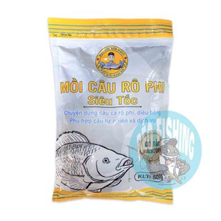 Mồi Câu Rô Phi Siêu Tốc Biệt Đội Săn Hàng 500g Có Sẵn Hương Liệu
