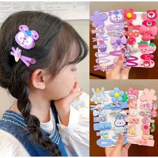 Set kẹp mái 14 chi tiết dễ thương cho bé