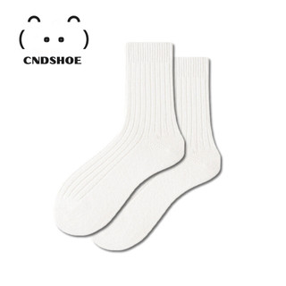 (FREESHIP) Tất Vớ Kẻ Sọc Basic Chất Cotton Dày Dặn Dễ Phối Đồ Cho Nữ