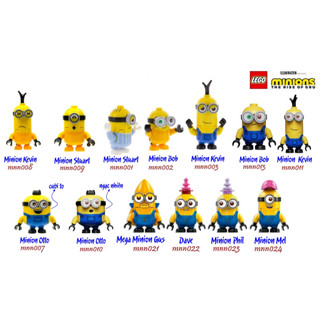 Minions Nhân vật Đồ chơi lắp ráp Iego trong bộ sựu tập Minions Nhân vật Gru,Stuart, Bob, Kevin, Otto