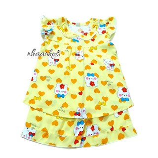 [ Bé Gái Size 8: 14-15kg] ĐỒ BỘ BÉ GÁI CÁNH TIÊN TOLE/ LANH 2 DA LOẠI 1 HỌA TIẾT DỄ THƯƠNG THOÁNG MÁT - NHÀ AN KIDS