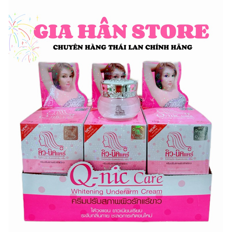( CHÍNH HÃNG ) KEM THÂM NÁCH QNIC THÁI LAN