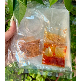 bịt bánh tráng dẻo  muối bò