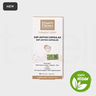 [HÀNG CÔNG TY CHÍNH HÃNG] Viên Uống Chống Nắng Thuần Chay, Làm Sáng Da MartiDerm Pigment Zero DSP Antiox Capsules 60v