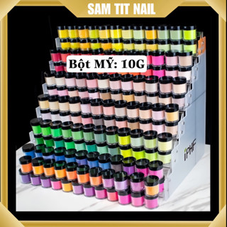 [10g] Bột đắp móng Mỹ 5in1 dẻo lâu khô dễ đắp cho học viên mới học.