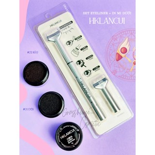 [HỎA TỐC] Set in mi dưới HKLANCUI/ Dezone bao gồm cả bút kẻ mắt, dấu in mi, mực mi dưới tiện dụng mà không nhòe