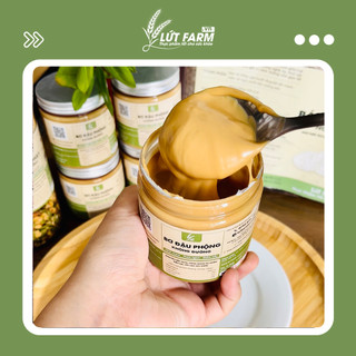 Bơ đậu phộng nguyên chất không đường Lứt Farm 200G