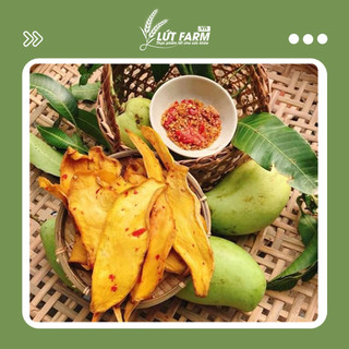 Xoài sấy dẻo muối ớt 500gr lứt farm
