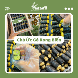 Chả ức gà cuộn rong biển Lứt Farm