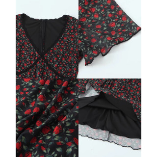 (HÀNG ĐẶT TRƯỚC) Đầm maxi thun lưới cổ tim #734