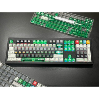 Kit bàn phím cơ monsgeek m5w, bàn phím cơ m5w | 3modes | case nhôm | rgb | mạch xuôi | hotswap | gasket mount đã mod