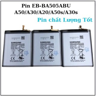Pin eb-ba505abu/a50/a30/a20/a50s/a30s samsung mới zin