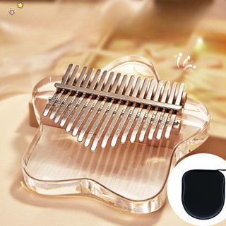 Đàn Kalimba Trong Suốt Pha Lê 17 Phím Chính Hãng - Đầy Đủ Phụ Kiện